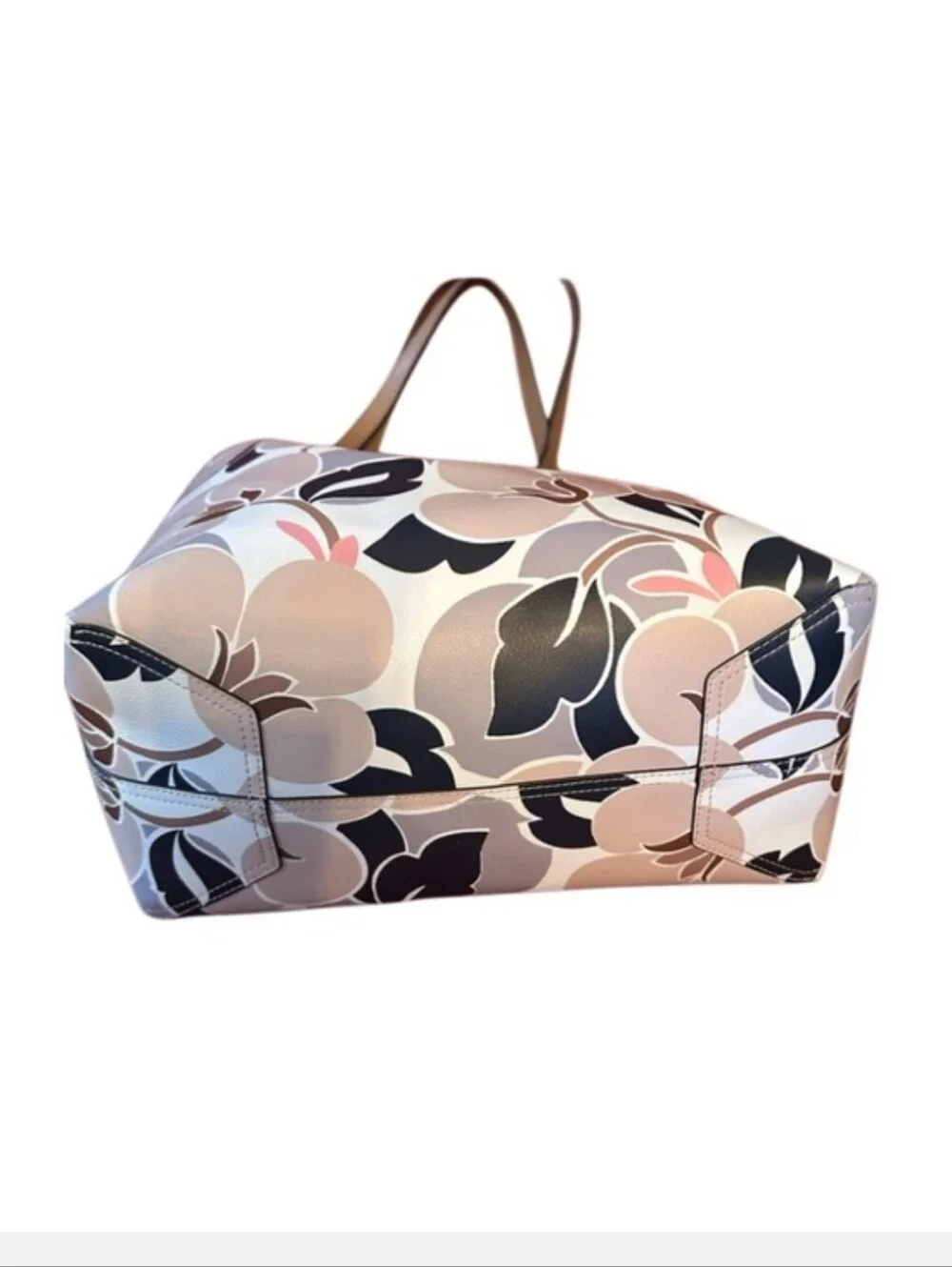 Kate Spade Arch Place Mya Breezy Floral Reversible Tote & Matching Wrislet NWOT